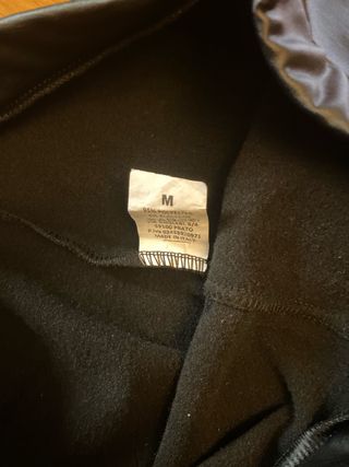 Pantaloni  eco pelle neri donna