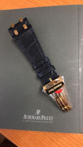 Audemars Piguet Royal Oak Correa Piel Azul