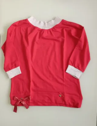 Sudadera roja Megi T. L/XL