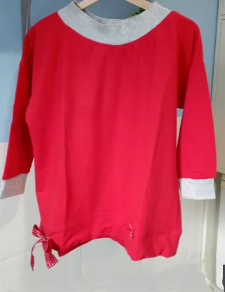 Sudadera roja Megi T. L/XL