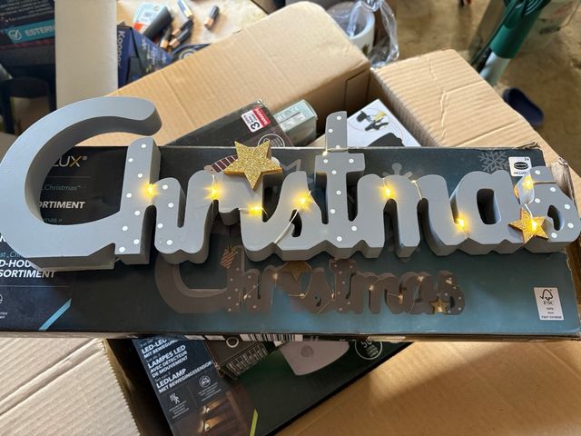 Decorazione Christmas con luci LED