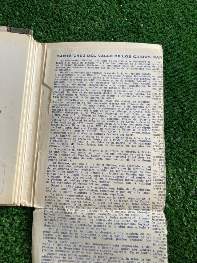 Guia Antigua Valle de los caidos