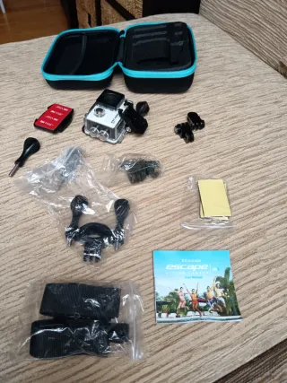 Cámara de Acción Kitvision con Accesorios