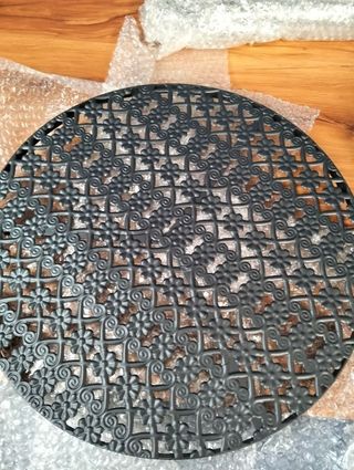 Tavolo da bistrot in metallo VidaXL