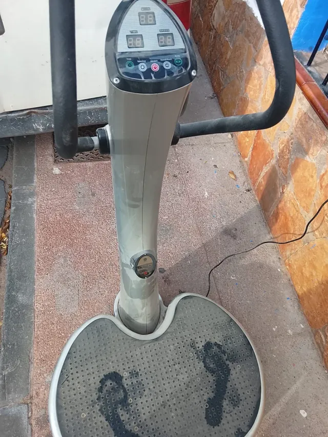 Plataforma vibratoria ejercicio