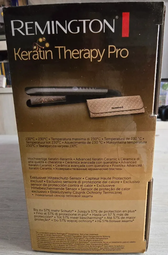 Plancha Remington Keratin Therapy Pro