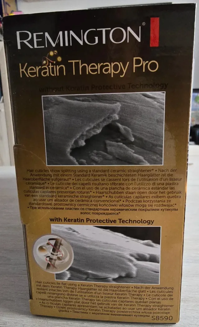 Plancha Remington Keratin Therapy Pro