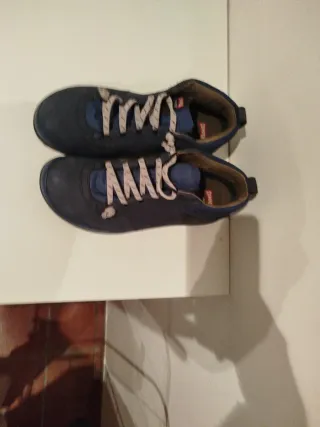Botas Camper Gore-Tex Azul. Usadas tres veces