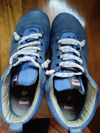 Botas Camper Gore-Tex Azul. Usadas tres veces