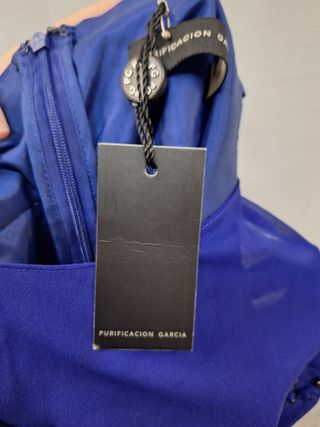 Vestido fiesta seda Purificación García NUEVO