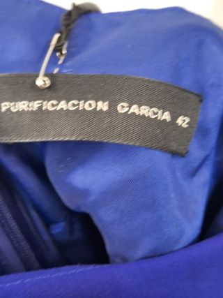 Vestido fiesta seda Purificación García NUEVO
