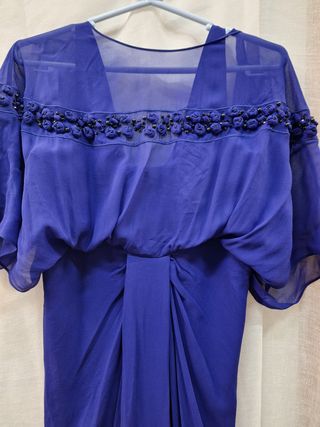 Vestido fiesta seda Purificación García NUEVO