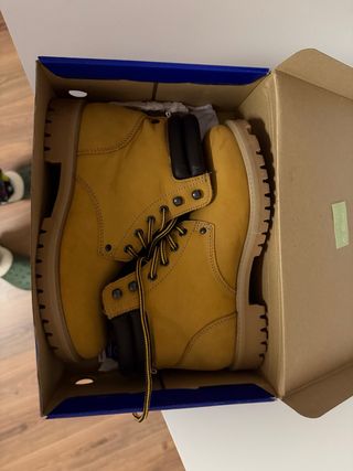 Botas Jack & Jones Marrones/Amarillas