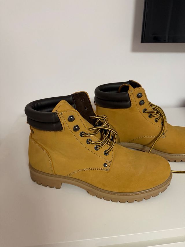 Botas Jack & Jones Marrones/Amarillas