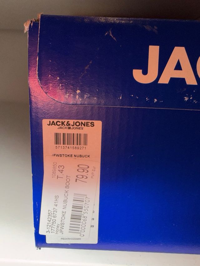 Botas Jack & Jones Marrones/Amarillas