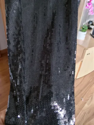 Pantalones negros lentejuelas