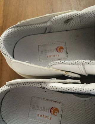 Scarpe antinfortunistiche bianche