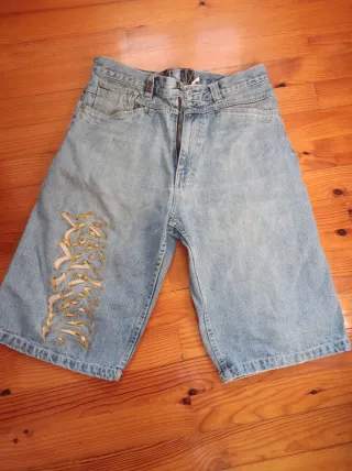 Pantalones cortos Karl Kani vaqueros