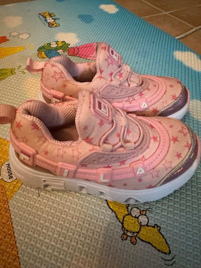 Playeros Fila con luces Talla 27.5