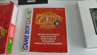 Zelda Oracle of Seasons Game Boy Color