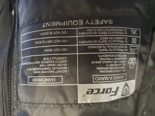 Chaqueta Moto FORCE Negra como nueva