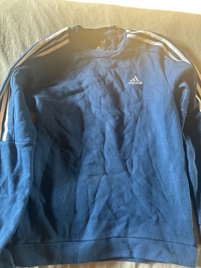 Sudadera Adidas Azul Talla XS