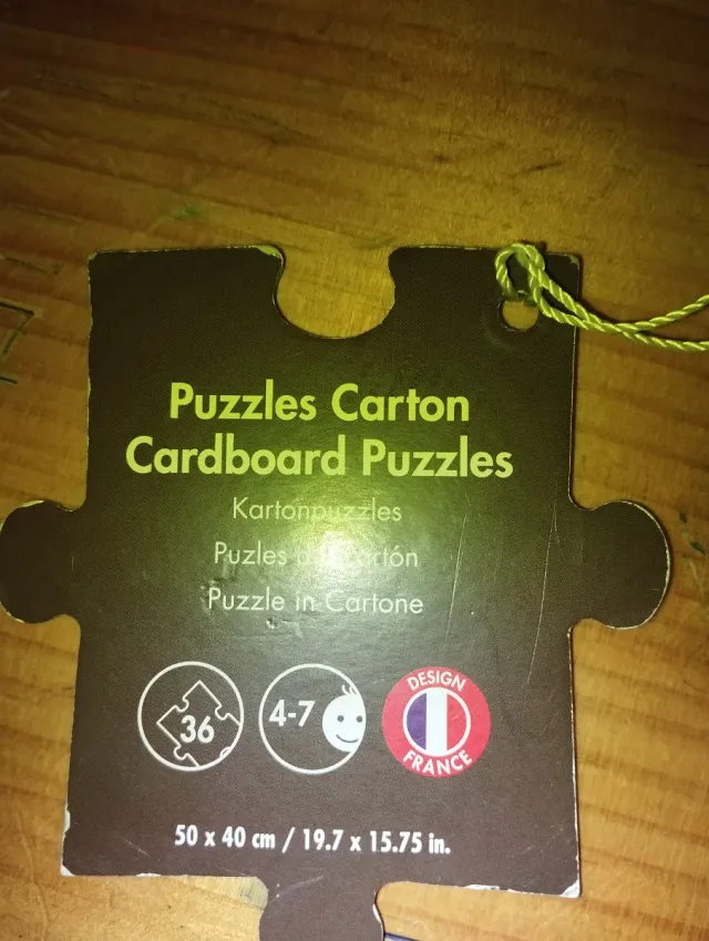 Puzzle Pirati Nave Squali 4-7 anni