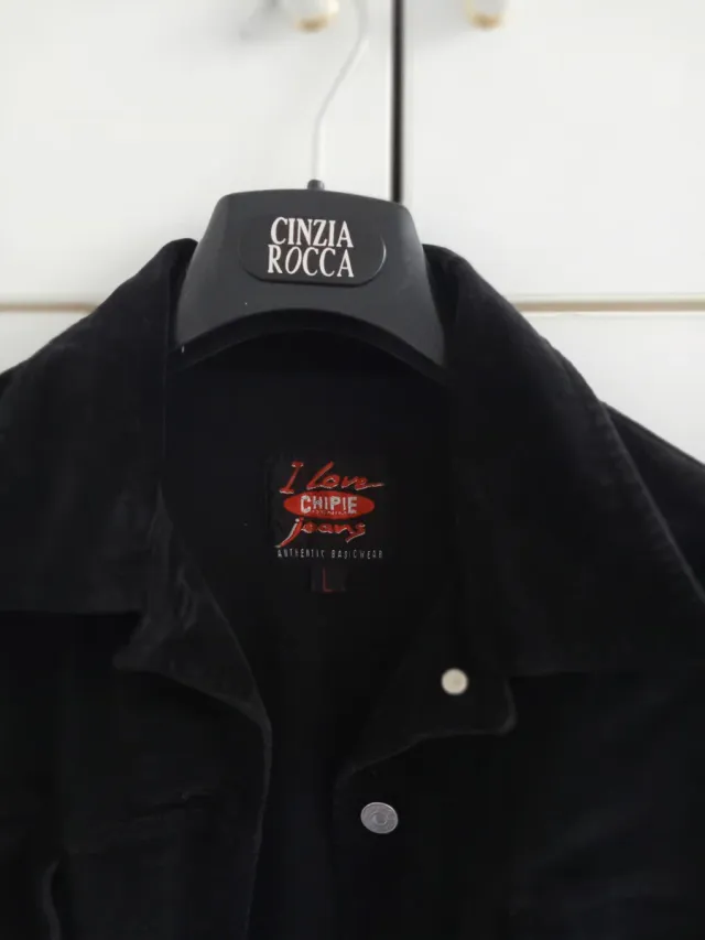 Cazadora panilla de terciopelo