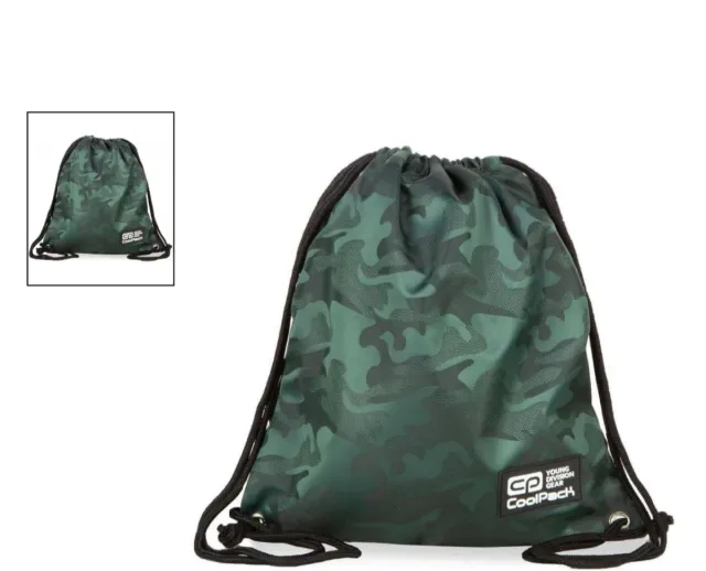 Mochila CoolPack Camuflaje Verde