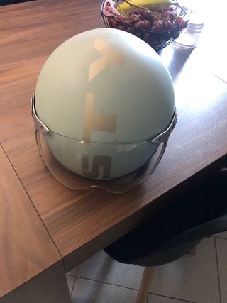 Casco moto con visiera