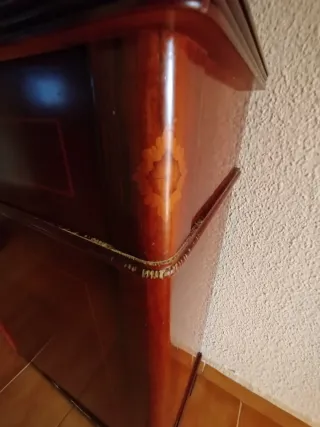 Mueble recibidor vintage de madera