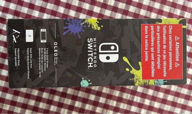 Nintendo Switch OLED Edición Splatoon 3