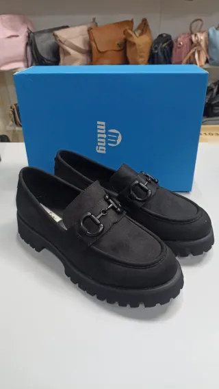 Zapatos Mustang Negro Talla 41