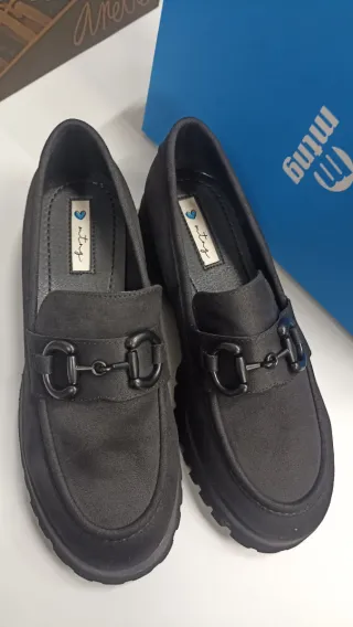 Zapatos Mustang Negro Talla 41