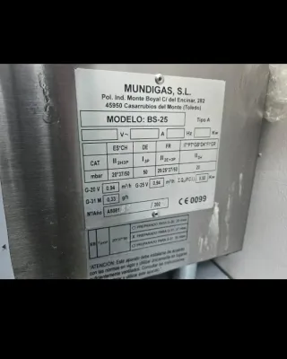 ✅✅Barbacoa Gas Mundigas 60cm BS-25✅