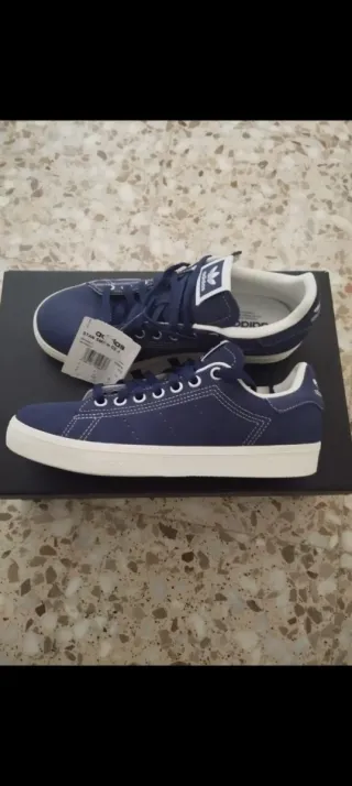 Zapatillas Adidas Stan Smith Azul/Blanco