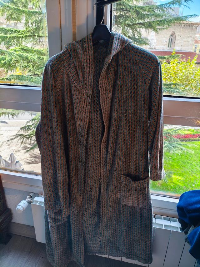 Sudadera con capucha multicolor Talla L