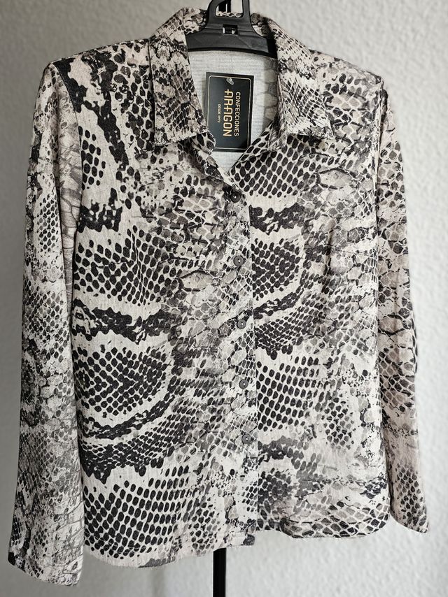 Blusa manga larga mujer.