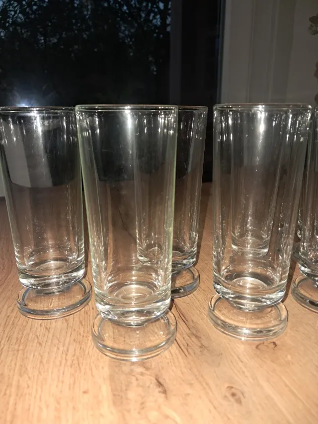 Set 7 bicchieri shot trasparenti