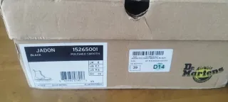 Botas Dr. Martens Jadon Negras Talla 39