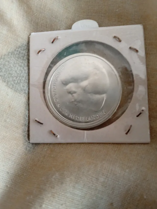Moneda 10 euros Holanda 2002 Boda Real