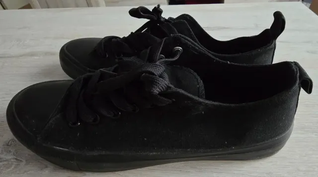 Zapatillas negras / escucho oferta