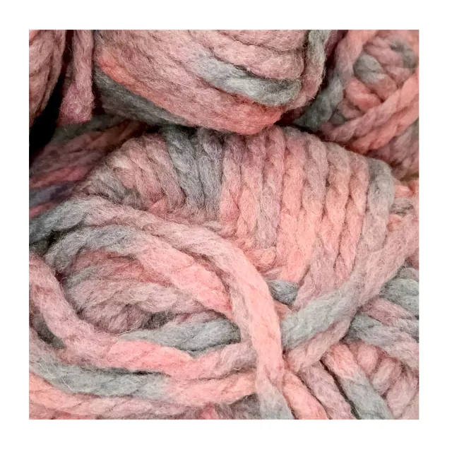 Lote 20 ovillos lana gruesa matizada Alaska