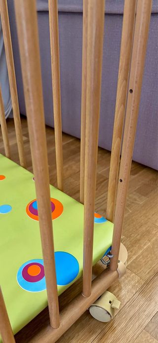 Parque infantil madera Geuther plegable