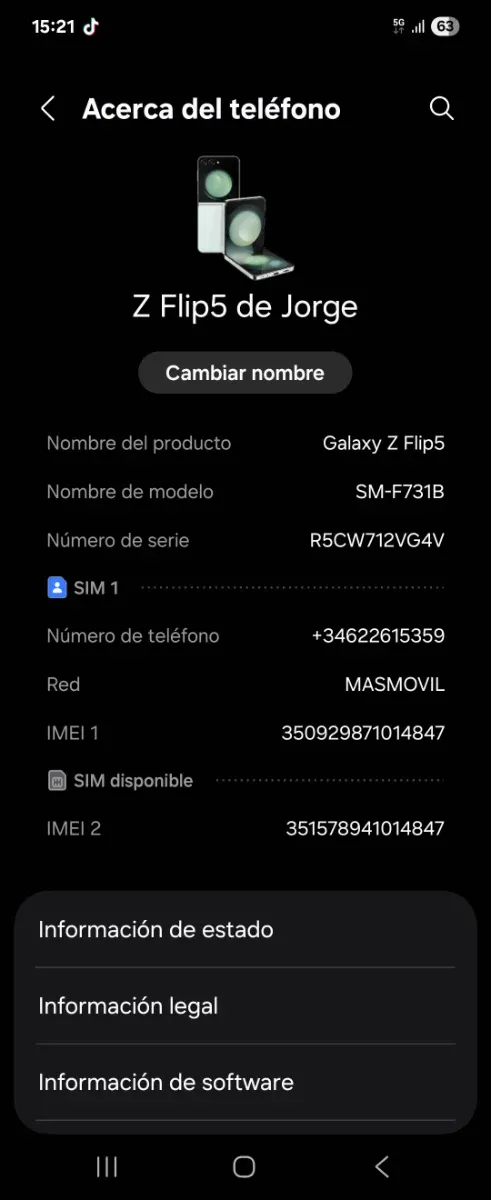 Samsung Galaxy Z Fild 5 Rosa