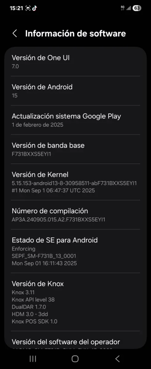 Samsung Galaxy Z Fild 5 Rosa