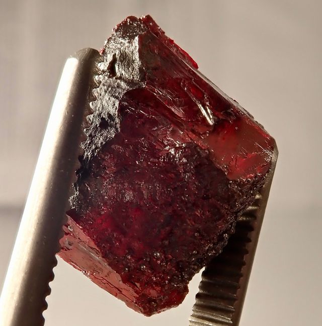 Cinabrio cristal espático puro