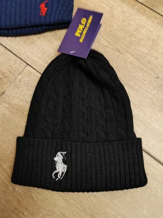 Gorro Polo Ralph Lauren Negro Nuevo