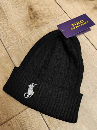 Gorro Polo Ralph Lauren Negro Nuevo