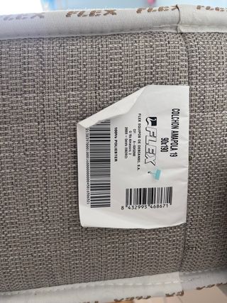 Cama nido con colchón viscoelastico Flex 90x190